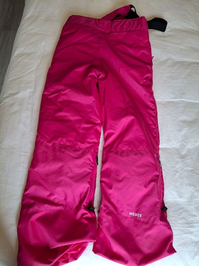 Pantalón de esquí Niña. Rosa.
