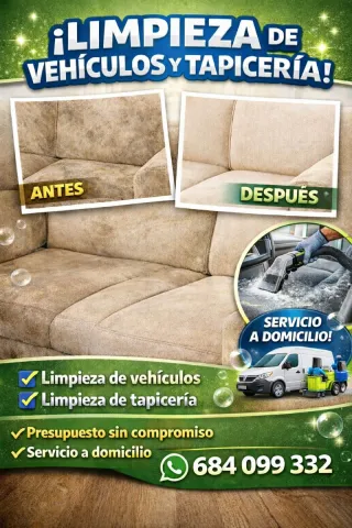 Limpieza tapicería