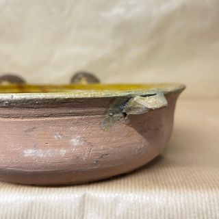 Cuenco alfarería antiguo