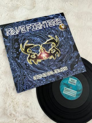 Disco vinilo Rave Fighters ‎– Bomb Da Bass