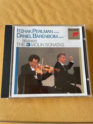 Brahms the 3 Violin Sonatas