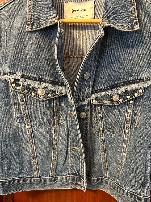 Chaqueta cazadora vaquera - stradivarius