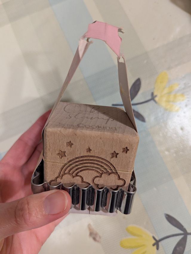 Cortador cuadrado estampador unicornio