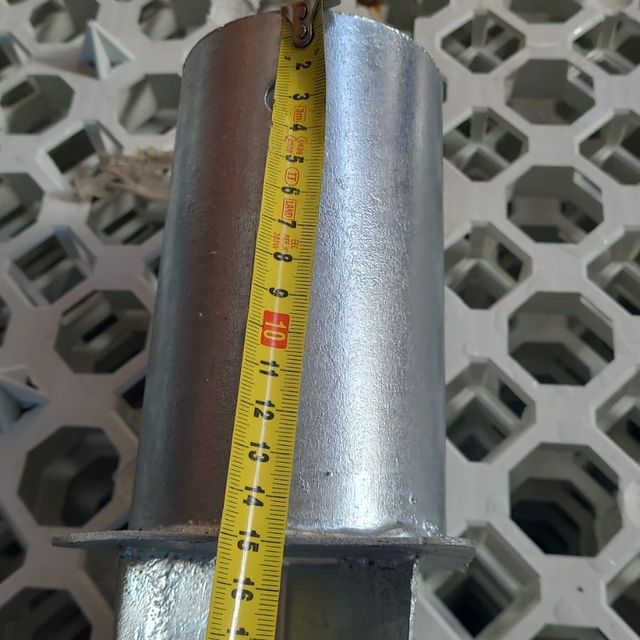 Fijaciones para poste redondeado