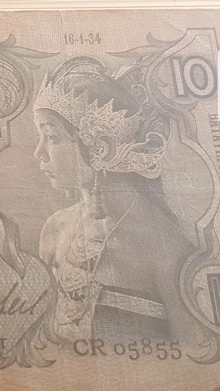 Billete Países Bajos Holanda.