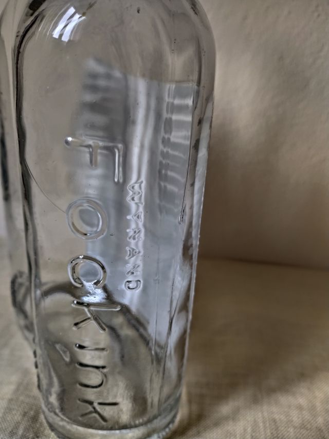 Botella antigua Dry Gin Fockink