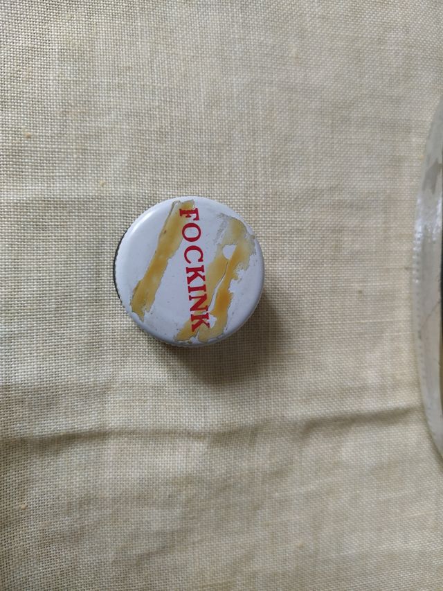 Botella antigua Dry Gin Fockink