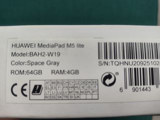 Tablet Huawei mediapad m5 lite de 10,1"