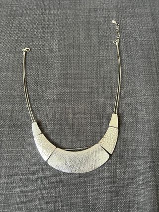 Gargantilla plateado