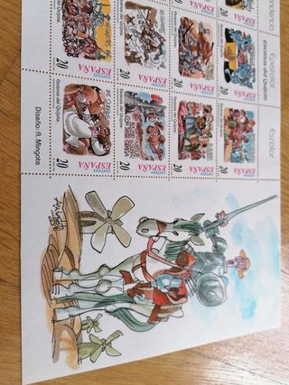 Pack de pliegos de sellos NUEVOS