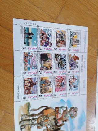 Pack de pliegos de sellos NUEVOS