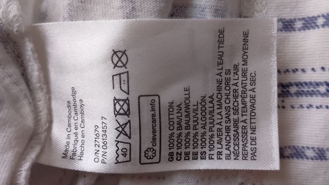 Camisa mujer HM con hombros descubiertos