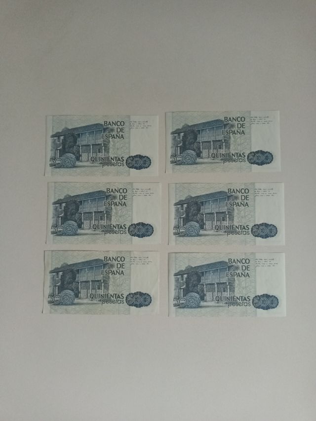 BILLETES 500 PESETAS