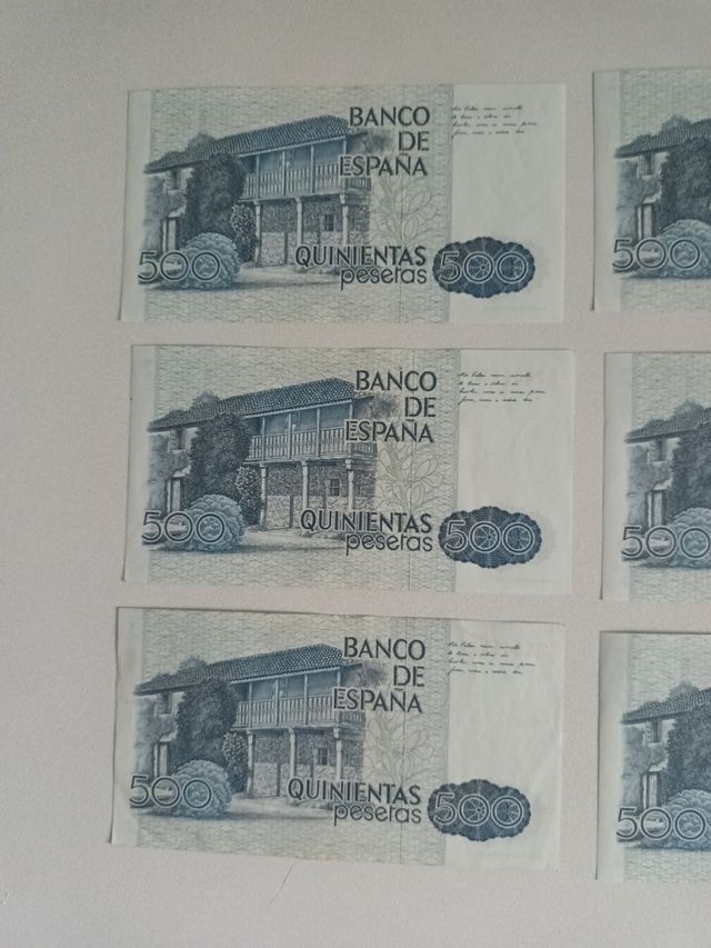 BILLETES 500 PESETAS