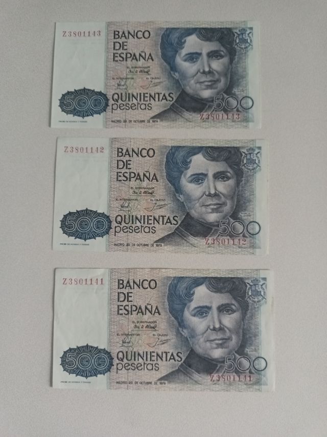 BILLETES 500 PESETAS