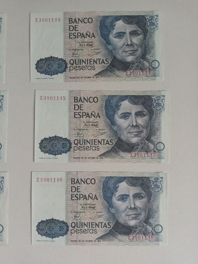 BILLETES 500 PESETAS