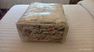 LOTE COLCHA DE MATRIMONIO Y EDREDÓN