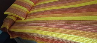 Edredon de raso con cojín de 90 cms.