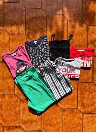 Lotto abbigliamento bambina 8/9 anni: 7 capi vari