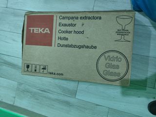 Campana extractora, grupo filtrante teka
