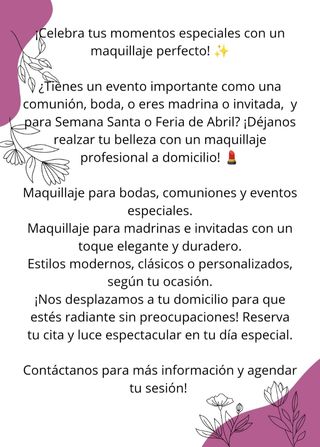 MAQUILLAJE Y MANICURA