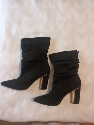 Botas tacón talla 39
