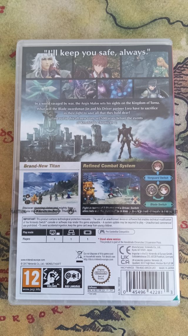 Xenoblade Chronicles 2 Torna a estrenar