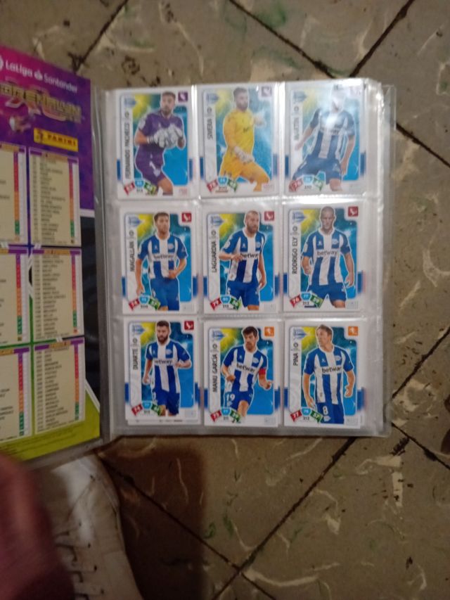 Álbum de cromo liga 2019-2020