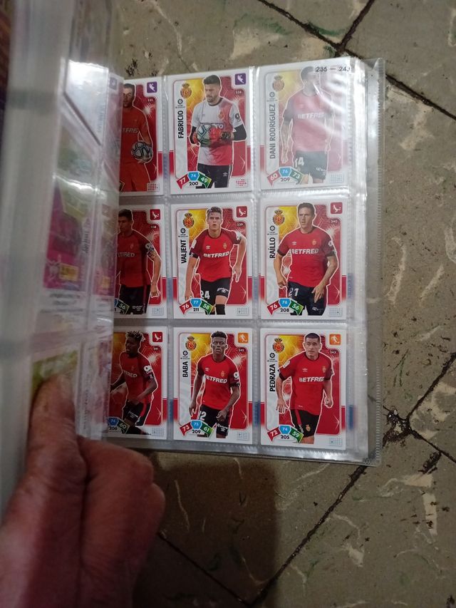 Álbum de cromo liga 2019-2020