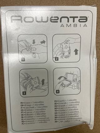 6 sacos para aspiradora 