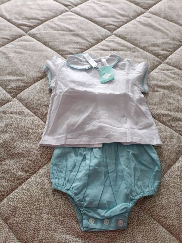 Camisa yranita de  6 a 9 meses