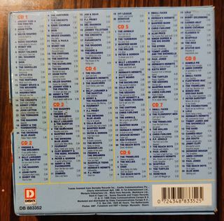 8 CD-Box Various - Wow That Was The 60's (160 Orig