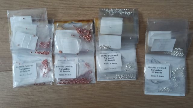 450 Bolas tungsteno plus ranuradas