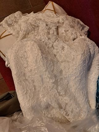 Abito da sposa bianco taglia 44 