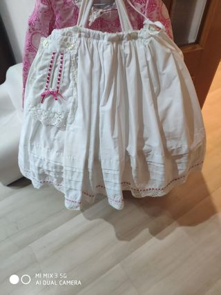 Traje fallera niña