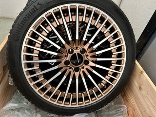 cerchi in lega da 20 AMG oro rosa compreso pneum.