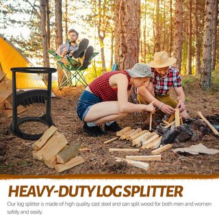 Divisor de leña manual Nuyikaso de acero