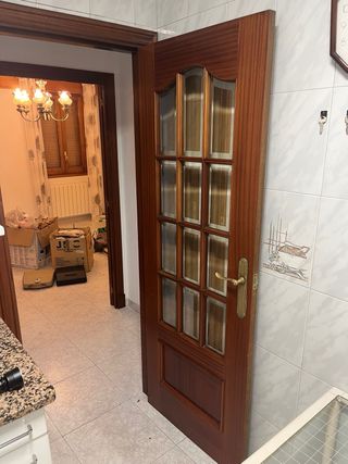 Puertas madera interior