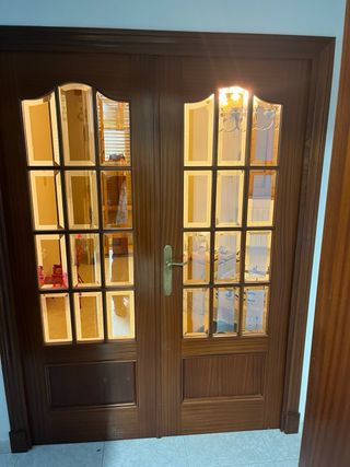 Puertas madera interior