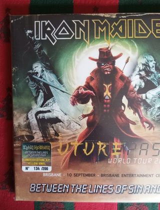 VINILO IRON MAIDEN FUTURE PAST WORLD TOUR 2024
