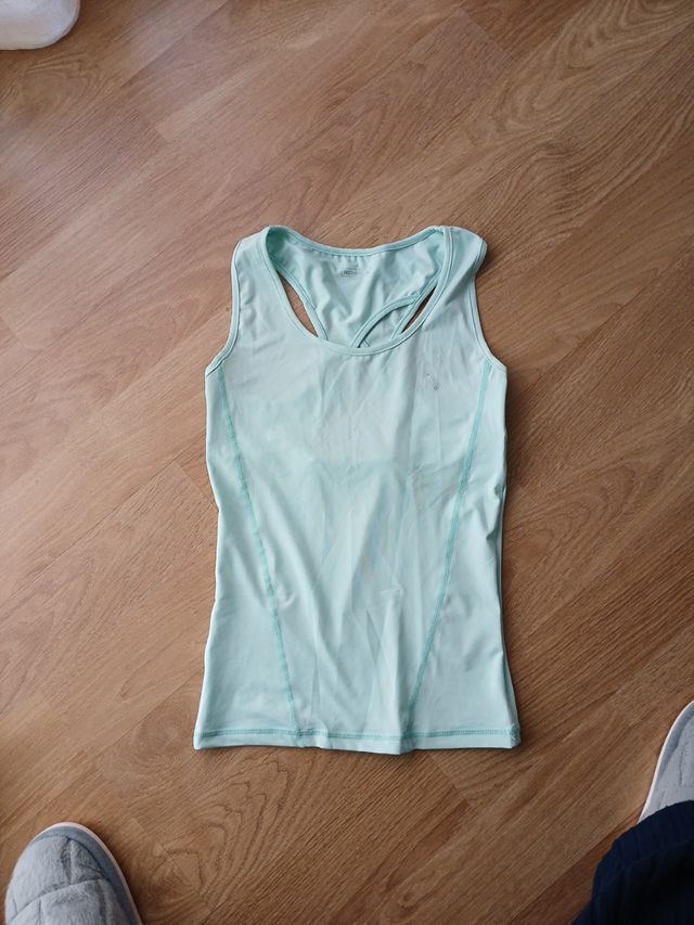 Camisetas sin mangas tenis mujer