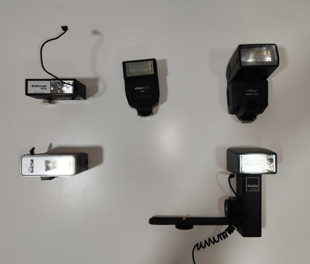 Lote de flash analógico