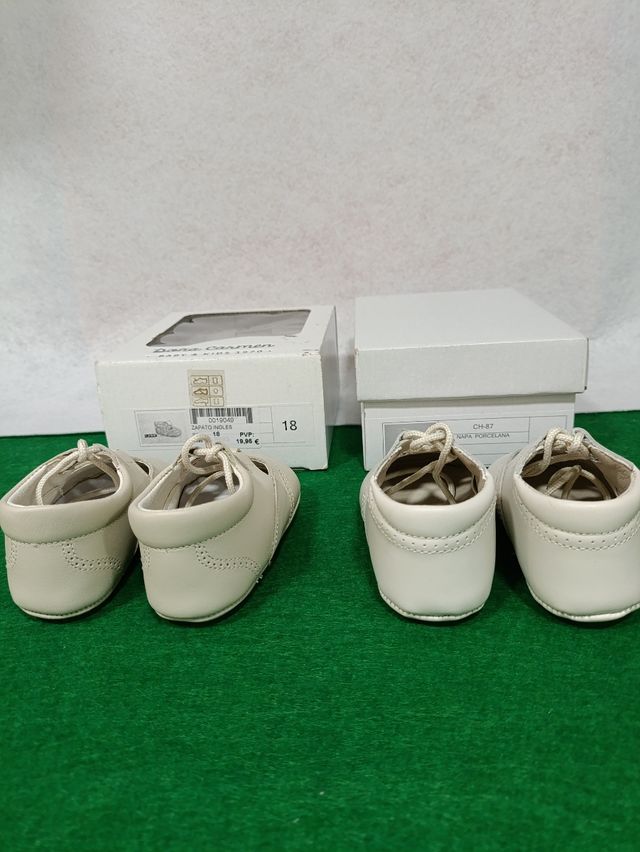 Zapatitos bebé,los 2 pares.