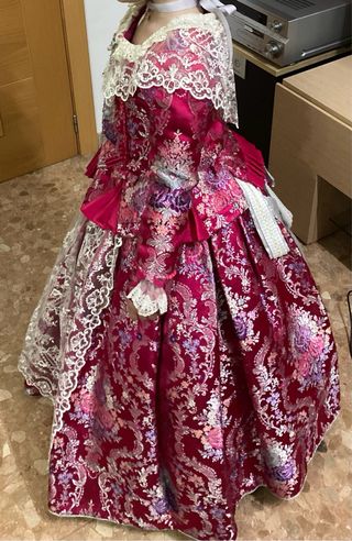 Traje fallera niña completo