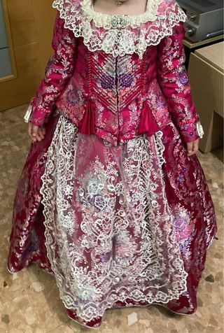 Traje fallera niña completo