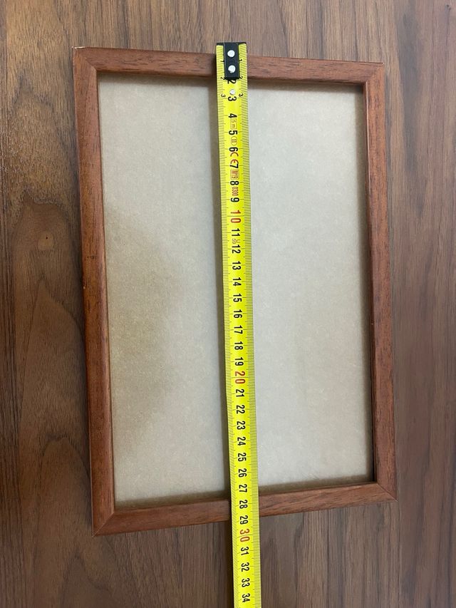 Marco para cuadro y cristal