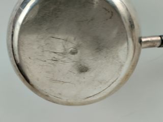 Jarra de alpaca con sello