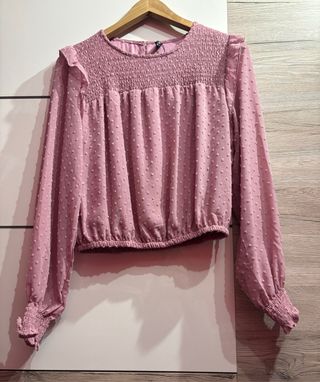 Blusa rosa