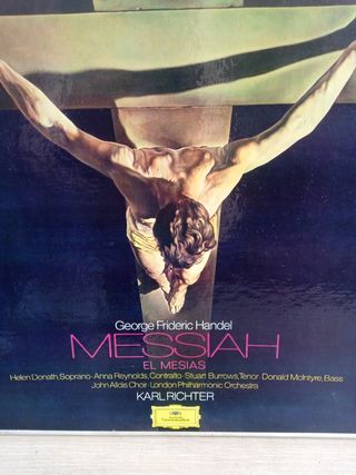  Discos  de vinilo El Mesías de Handel