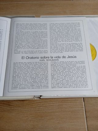  Discos  de vinilo El Mesías de Handel